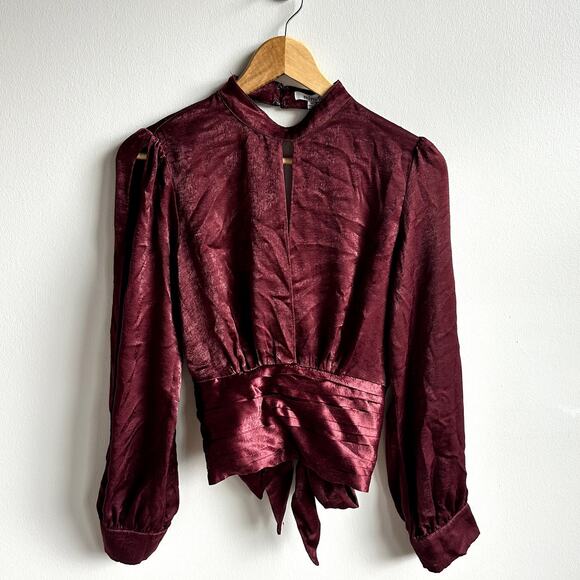 Minuet Open Sleeve Blouse Sz M - Picture 1 of 6